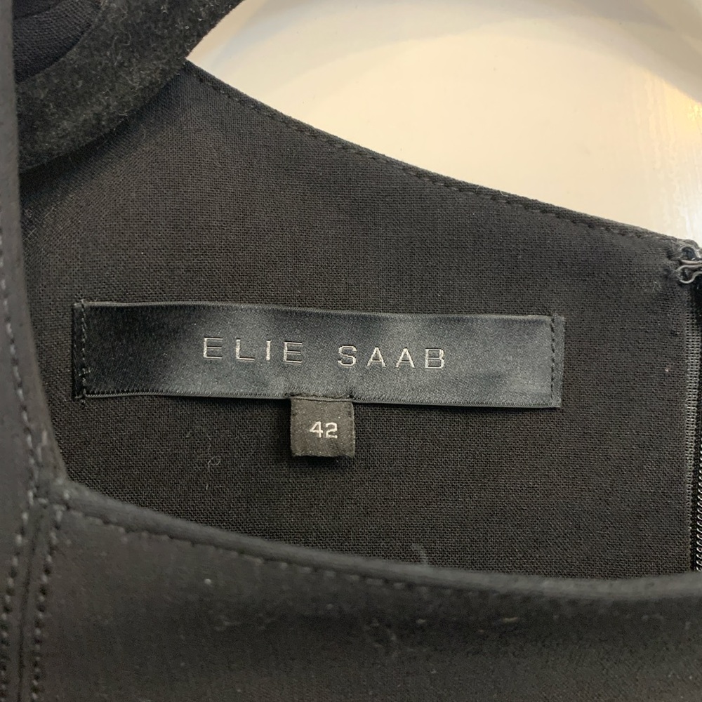 Elie Saab Elegant Black Attire - Picture 2 of 3